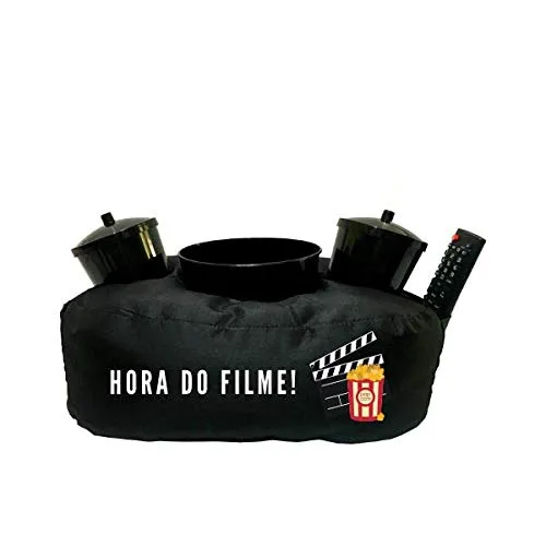 Almofada com porta-pipoca