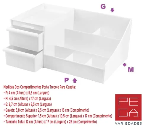 Organizador de maquiagem - foto 5