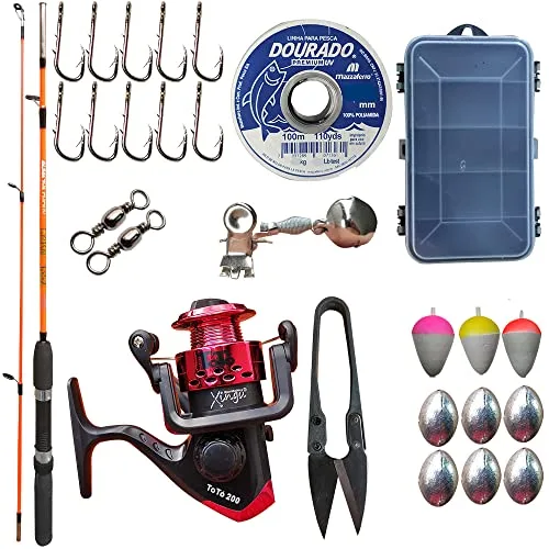 Kit de pesca completo