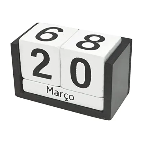 Calendário permanente de madeira - foto 5