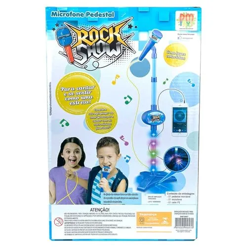 Microfone com pedestal para cantar - foto 3