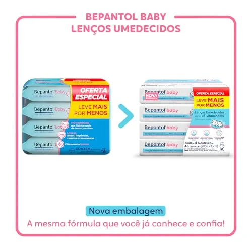 Kit de lenços umedecidos hipoalergênicos - foto 2