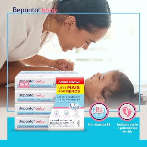 Kit de lenços umedecidos hipoalergênicos - foto 3