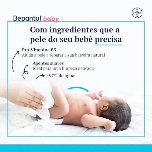 Kit de lenços umedecidos hipoalergênicos - foto 4
