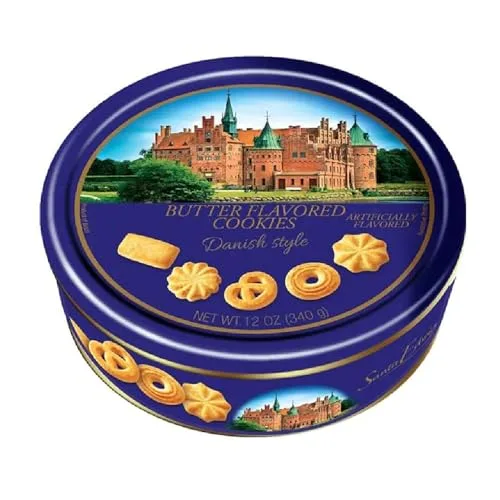 Biscoito amanteigado em lata