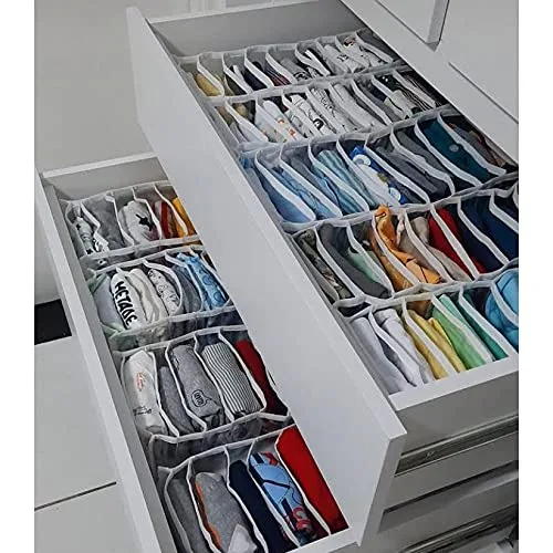 Organizadores de gaveta para roupa de bebê