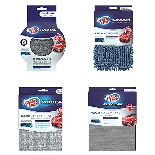 Kit de limpeza automotiva