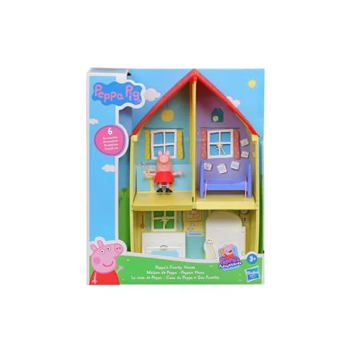 Casa da Peppa com a família