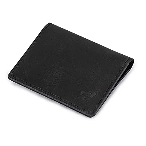 Carteira de couro slim