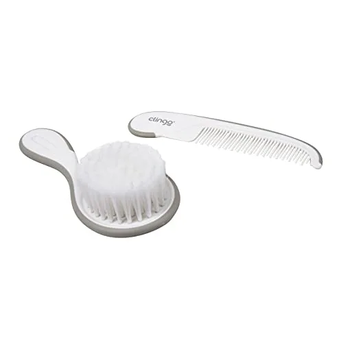 Escova e pente branco e cinza - foto 5