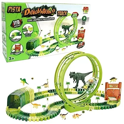 Pista de carrinhos com looping