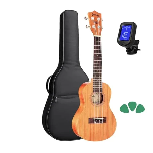 Kit de ukulele em mogno