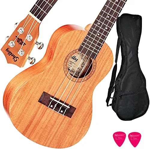 Ukulele com capa