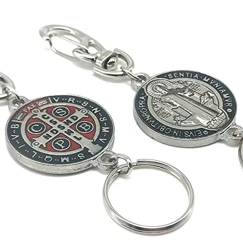 Chaveiro com a medalha de São Bento - foto 3