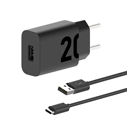 Carregador rápido com cabo USB-C
