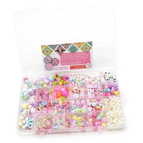 Kit de miçangas para pulseiras