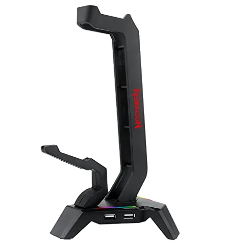 Suporte iluminado para o headset