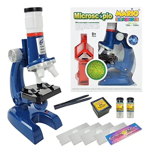 Kit de microscópio de cientista