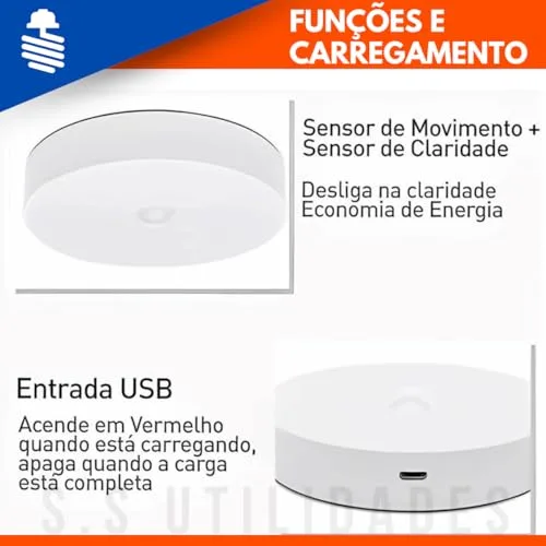 Kit de luzes com sensor de movimento - foto 2