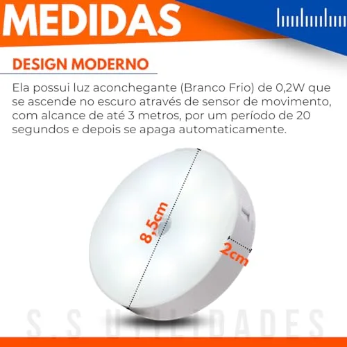 Kit de luzes com sensor de movimento - foto 4