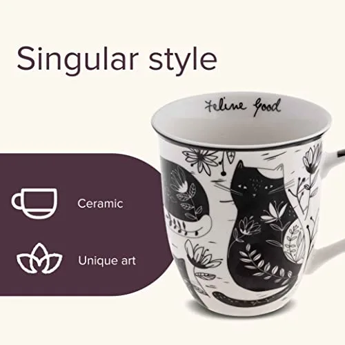 Caneca com estampa de gato - foto 3