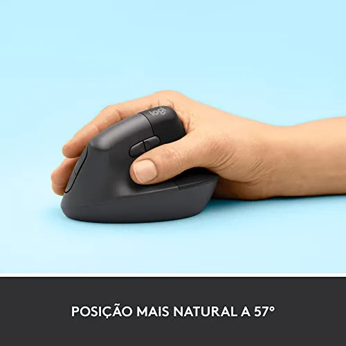 Mouse vertical ergonômico - foto 3
