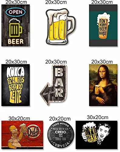 Placas decorativas para o cantinho do bar - foto 2