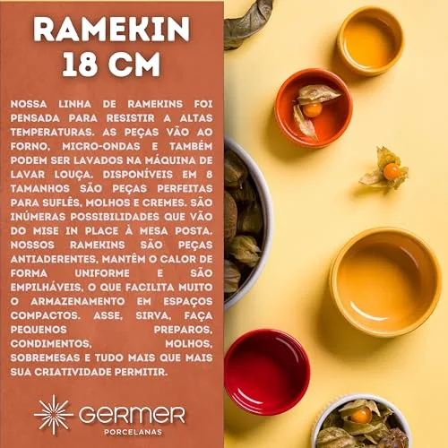 Ramekins de porcelana para porção individual - foto 4