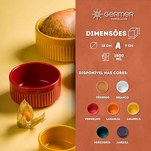 Ramekins de porcelana para porção individual - foto 5