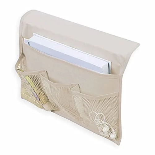 Organizador de cabeceira com bolsos