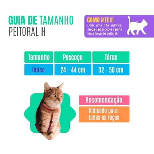 Peitoral com guia para passear - foto 3