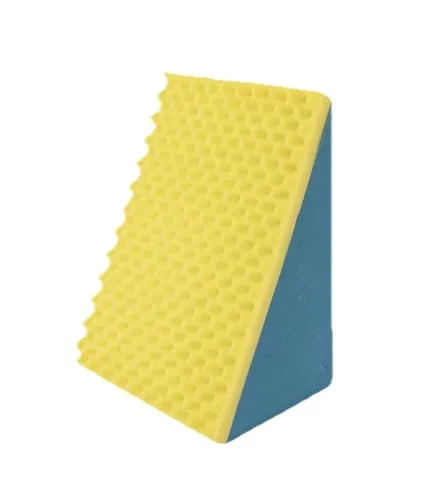 Encosto triangular para leitura