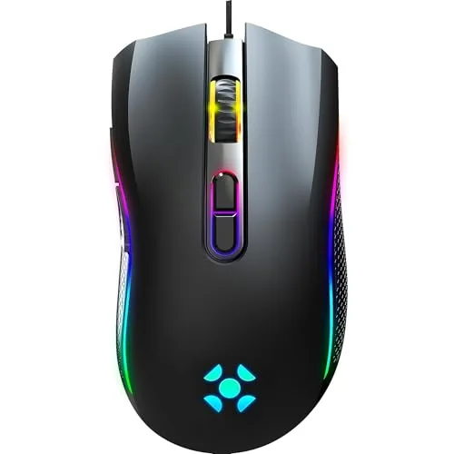Mouse gamer com iluminação