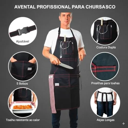 Avental de churrasqueiro - foto 3