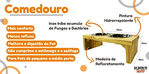 Comedouro elevado - foto 2
