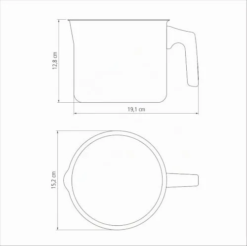 Fervedor para leite, molho e calda - foto 3