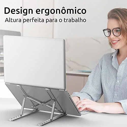 Suporte de notebook em alumínio - foto 2