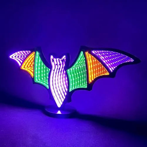 Luminária espelho infinito