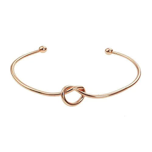 Pulseira com nó de coração