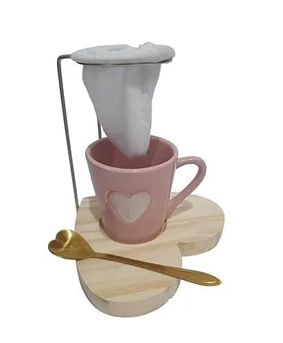 Caneca com coador individual