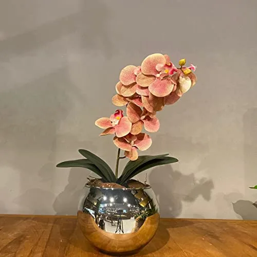 Orquídea artificial em vaso - foto 3