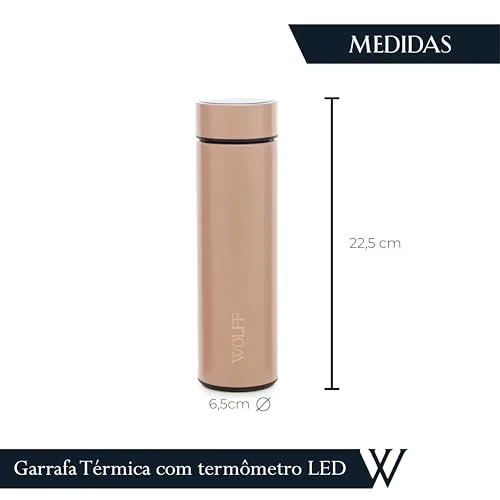 Garrafa térmica com termômetro - foto 4
