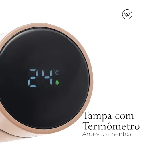Garrafa térmica com termômetro - foto 6