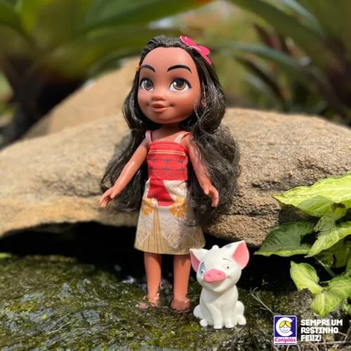 Boneca grande com o bicho de estimação junto - foto 3