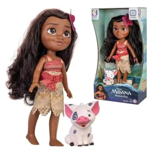 Boneca grande com o bicho de estimação junto - foto 5