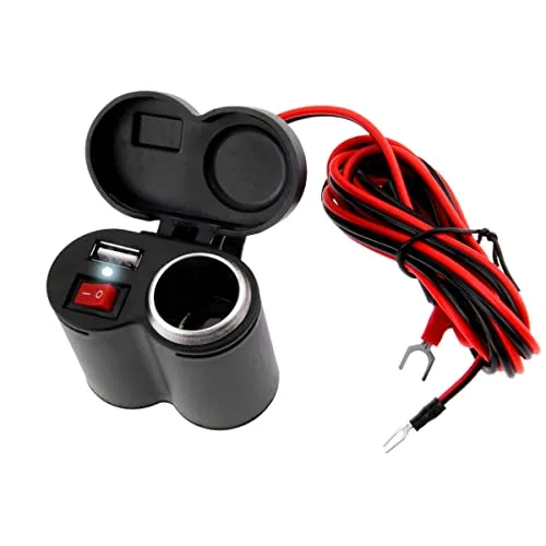Carregador USB para guidão