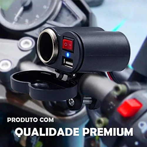 Carregador USB para guidão - foto 2