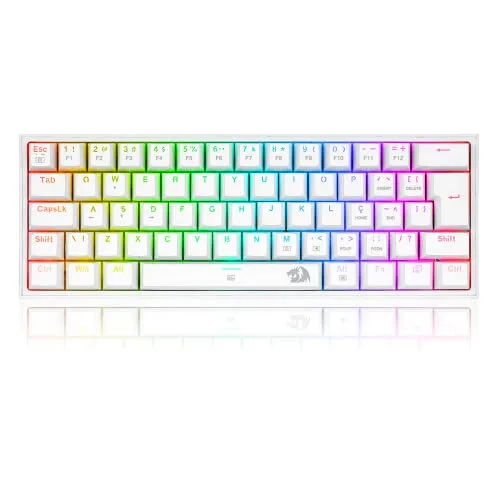 Teclado mecânico compacto