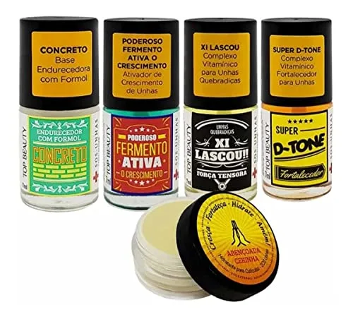 Kit de tratamento de unhas