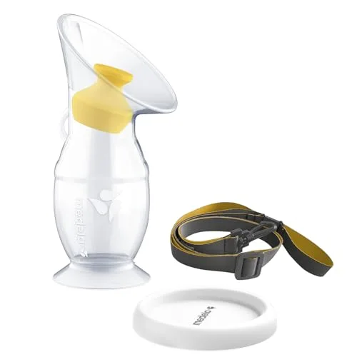 Coletor de leite materno de silicone